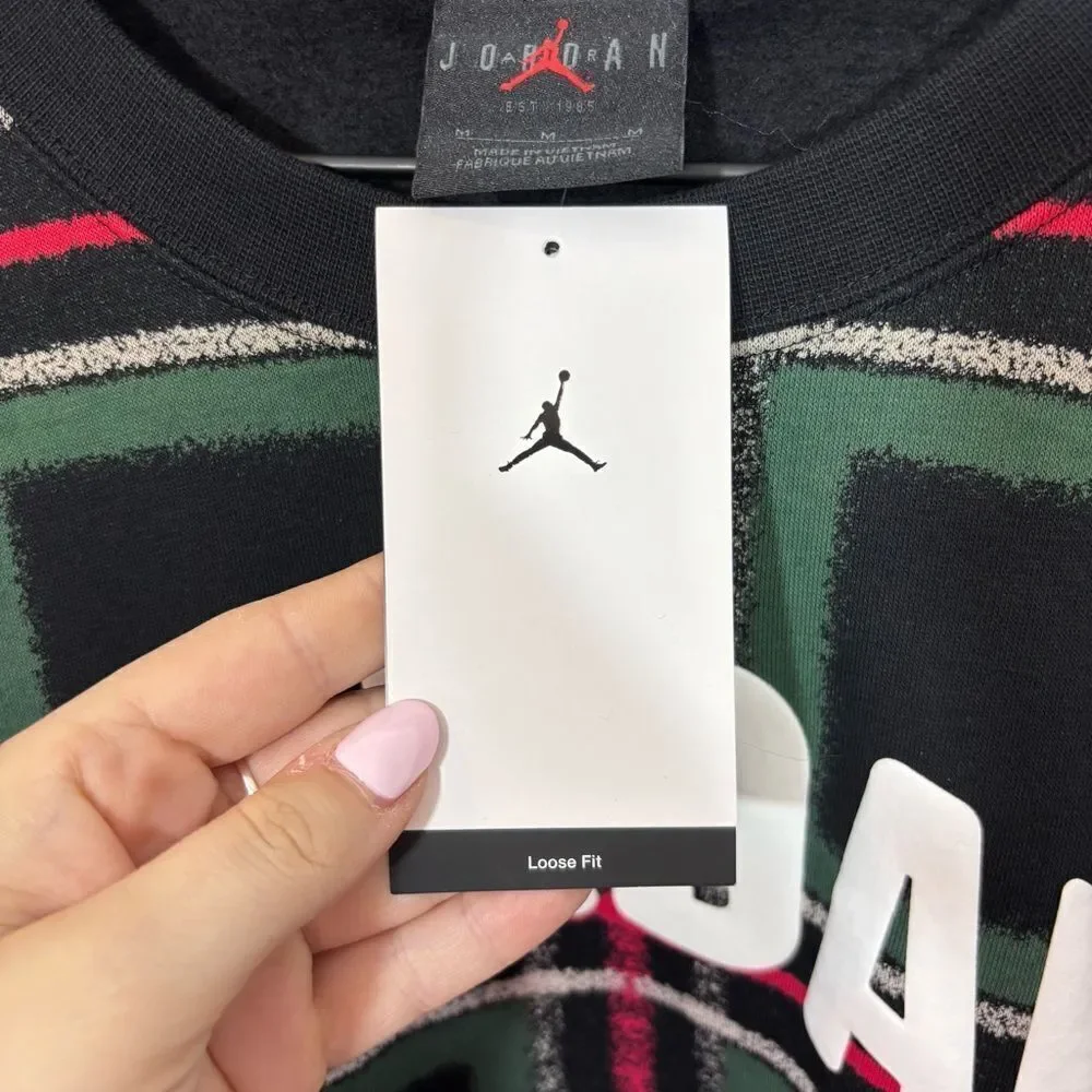 Nike Women’s Jordan Brooklyn Fleece Crewneck Sweatshirt NEW with tags Medium